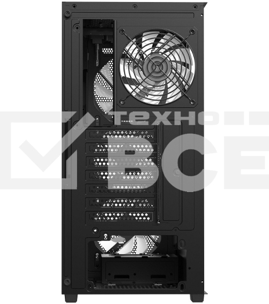 Компьютерный корпус XASTRA A406 4ARGB Black ATX/Mesh/tempered glass/4x120мм ARGB PWM fans/A406-4FC12A