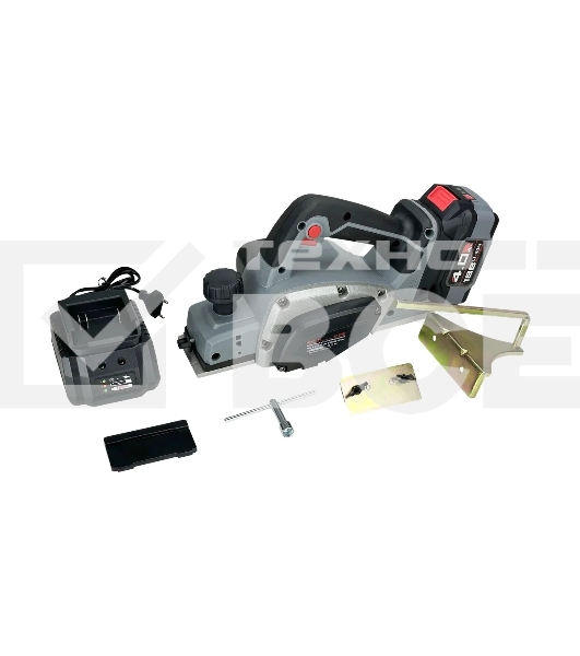 Аккумуляторный бесщеточный рубанок ProfiPower MDKP-18V (Li-ion-1шт, 4.0А·ч, З/У, в коробке)