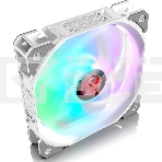 Вентилятор для корпуса Case Cooler Raijintek AGERAS 12 ARGb-1 (120x120x25мм, 4-pin PWM, 67.38CFM, 33dBA, 2200RPM, белый), фото 1