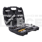 Набор торцевых головок и ключей 32 шт Deli DL1032 1/2 Муфты из стали 50BV30 Cr-V. Высококачественная пластиковая коробка, фото2