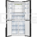 Холодильник Maunfeld MFF181NFB черный глянцевый, трехкамерный, 333/164л, морозилка сбоку, No Frost, Side by Side, фото14