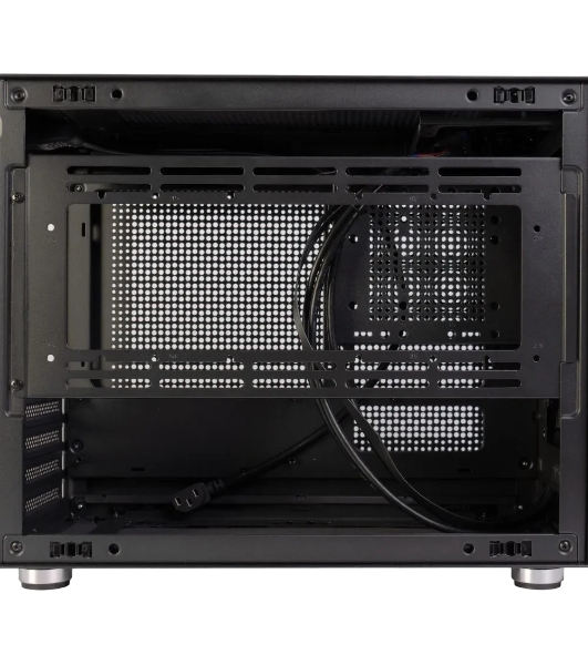 Корпус Midtower mATX Eurocase 00-01064257 MI05 черный без БП закаленное стекло USB 3.0