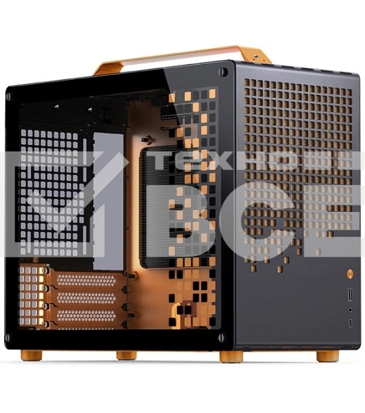 Корпус Jonsbo Jonsplus Z20, Mini-Tower, оранжевый