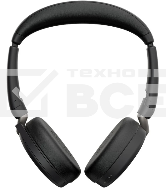 Гарнитура Jabra Evolve2 65 Flex чёрный, беспроводная, Bluetooth, до 32 ч