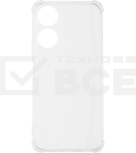 Чехол (клип-кейс) BoraSCO для Honor X5 Plus 72471 прозрачный