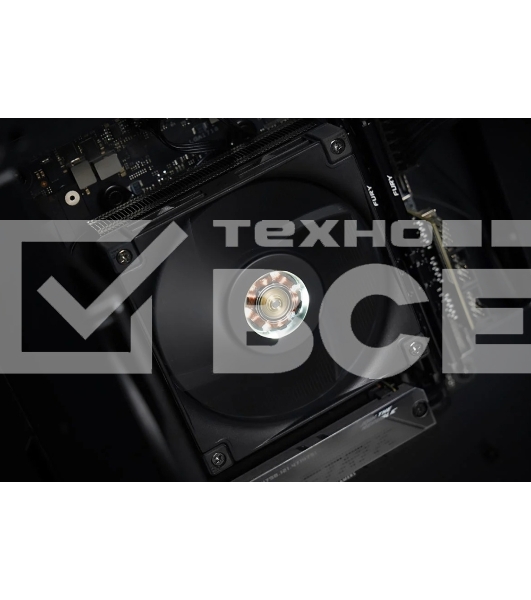 Кулер для процессора DEEPCOOL AN400 черный, 92 мм, алюминий/медь, 2950 об/мин, 23.2 дБ, 4 pin, 150 Вт, 52.5 мм