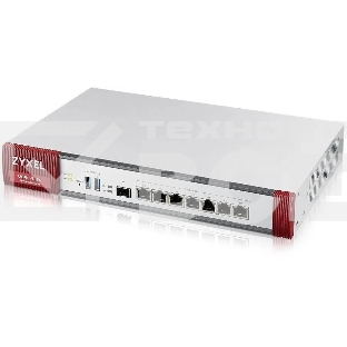Межсетевой экран и Wi-Fi контроллер Zyxel USG FLEX 500 с подпиской Gold на 1 год (AS, AV, CF, IDP/DPI, Sandboxing, SecuReporter, Secure Wi-Fi, 72 AP), Rack, 7 конфигурируемых (LAN/WAN) портов GE, 1xSF