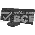 Клавиатура + мышь A4Tech Fstyler FG2300 Air2 клав:черный мышь:черный USB беспроводная slim, фото4