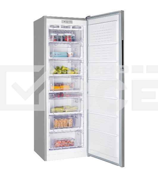 Морозилка Nordfrost DF 268 SAP, серебристый, 256л, 6 ящика