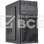 Компьютерный корпус Digma DCC-MN302 черный без БП mATX 1x80mm 2x120mm 1xUSB2.0 1xUSB3.0 audio, фото 1