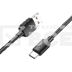Кабель Hoco X96 Hyper 27W TYPE-C USB (m)-USB Type-C (m) 1м черный коробка, фото 1