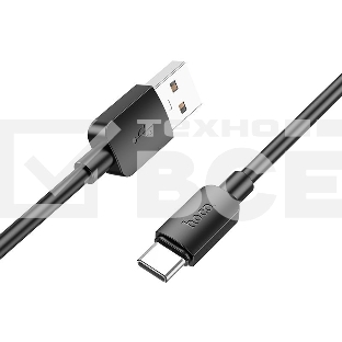 Кабель Hoco X96 Hyper 27W TYPE-C USB (m)-USB Type-C (m) 1м черный коробка