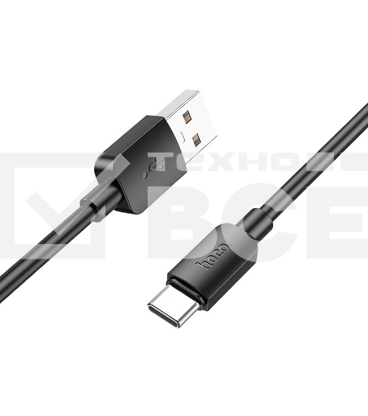Кабель Hoco X96 Hyper 27W TYPE-C USB (m)-USB Type-C (m) 1м черный коробка