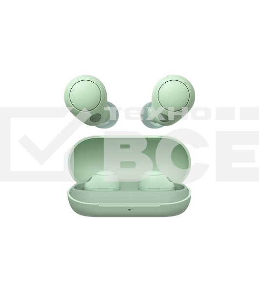 Наушники Sony WF-C700N/BZ Bluetooth  зеленый