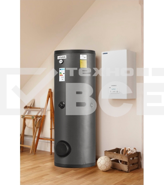 Водонагреватель WBT-HT-800 косвенного нагрева с одним змеевиком