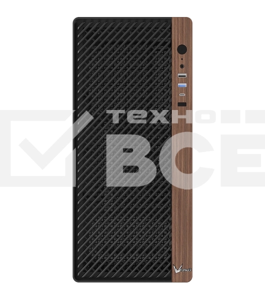 Компьютерный корпус Aerocool / Formula TimberLine T2 черный без БП mATX 4x120mm 1xUSB2.0 1xUSB3.0 1xUSB3.1 audio bott PSU