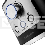 Блендер стационарный BRAYER BR1200BK 1800 Вт, стекл., 1,8 л, 6 титан. ножей, импульс, колка льда, серебристо-черный, фото4