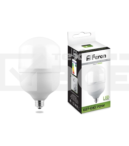 Лампа светодиодная FERON LB-65 (25822) 70W 230V E40 4000K