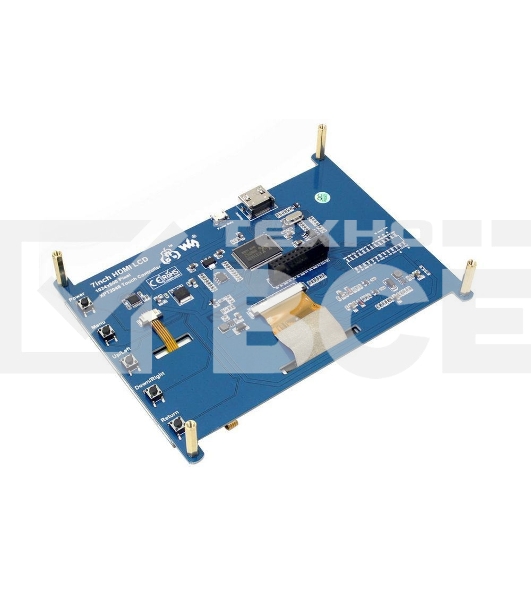 Резистивный сенсорный дисплей без корпуса ACD18-RA418 Waveshare 7