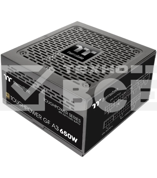 Блок питания Thermaltake Toughpower GF A3 (PS-TPD-0650FNFAGE-H), 650Вт, 80 PLUS Gold, 120мм, модульный, черный