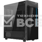 Компьютерный корпус GIGABYTE C200 GLASS MidiTower без Б/П ATX MicroATX MiniITX Цвет черный Gb-C200G, фото 1