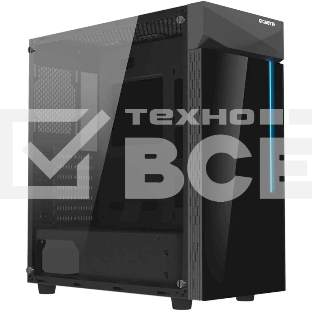 Компьютерный корпус GIGABYTE C200 GLASS MidiTower без Б/П ATX MicroATX MiniITX Цвет черный Gb-C200G