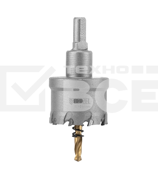 Коронка по металлу Denzel твердосплавная, 44 мм