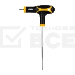 Набор шестигранных ключей Deli DL233108 8 шт. Материал: CR-V. Спецификация: 2x75 мм/2,5x75 мм/3x100 мм/4x100 мм/5x150 мм/6x150 мм/8x200 мм/10x200 мм. Удобная рукоять., фото5