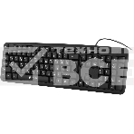 Клавиатура проводная Oklick 180M черный USB, фото4