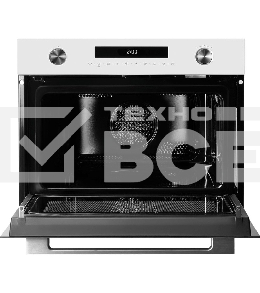 Компактный духовой шкаф с функцией СВЧ Maunfeld MCMO5015MFW