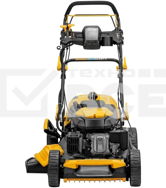 Газонокосилка бензиновая Denzel GLD-520SP-VE, 196 см3,шир 52 см,привод,вариатор,эл.старт, 60 л