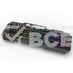 Клавиатура проводная Ritmix RKB-221BL черный, фото2