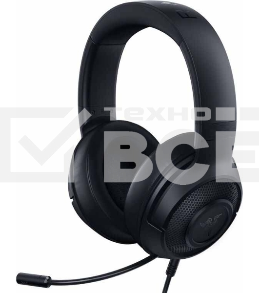 Гарнитура Razer Kraken X Lite чёрный, проводная, 3.5 мм