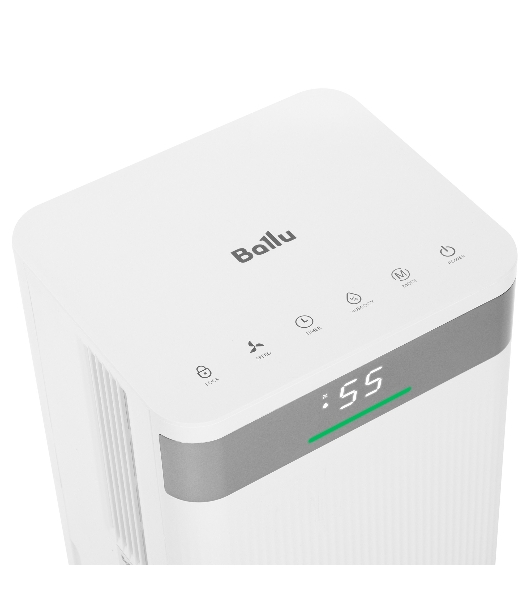 Осушитель воздуха Ballu Vector BD-10L VT белый, 10 л/сутки, 2 л, очистка воздуха