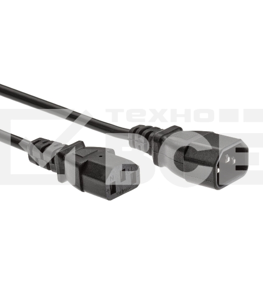 Кабель UPS to устройство 220V (IEC-320-C13/C14) 3м, 3G 0,75mm медь, Telecom