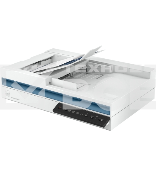 Сканер планшетный HP Scanjet Pro 2600 f1, A4, CIS, 600x600dpi, ДАПД 60 листов, ч/б 25 стр. или 50 изобр. в минуту (300dpi),цв. 25 стр/мин / 50 изобр/мин, 48 бит, 24 бит, USB 2.0 (20G05A)