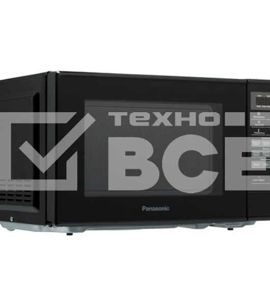 Микроволновая печь Panasonic NNST25HBZPE черный, 20 л, 800 Вт, переключатели - сенсор