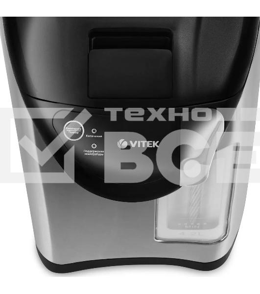 Термочайник Vitek Midnight VT-1199 (MC) серебро/черный