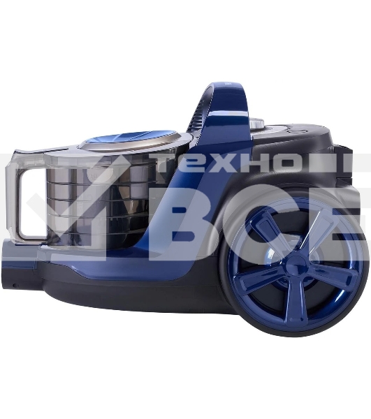 Пылесос Hyundai HYV-C3955 фиолетовый/черный 380/2220Вт, уборка сухая, пылесборник контейнер 1.5 л