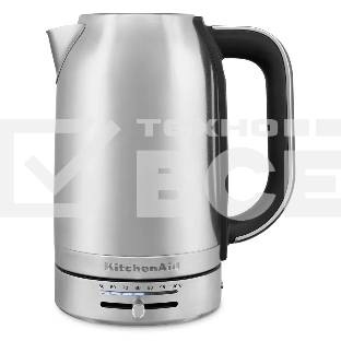 Чайник электрический KitchenAid 5KEK1701ESX стальной, 1,7 л, 2400 Вт