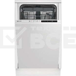 Встраиваемая посудомоечная машина Indesit DIS 2C50, белый, 44.8 см, 9 компл., 48 дБ, класс A