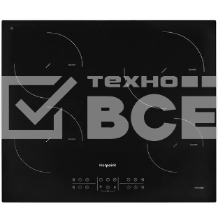 Индукционная варочная поверхность Hotpoint HB 1560S NE, независимая, черный
