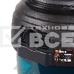 Строительный пылесос Bort BSS-1415-Aqua чёрный/синий, 200/1400 Вт, уборка сухая/влажная, пылесборник мешок/контейнер, 15 л, фото10