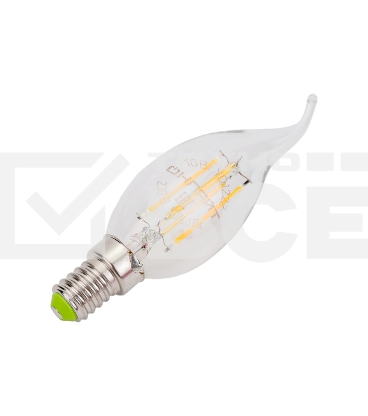 Лампа светодиодная ОНЛАЙТ 80898 OLL-F-FC35-10-230-2.7K-E14