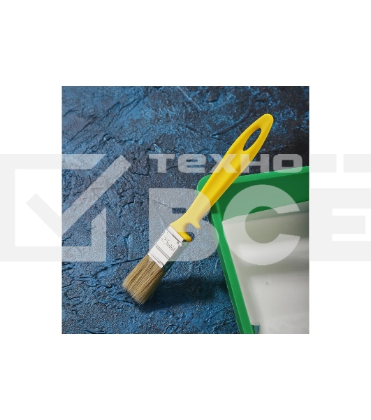 Кисть плоская Rexant 89-0311 «Эмали» 25х10 мм