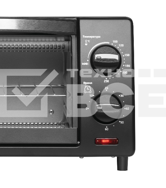 Мини-печь BBK OE0917M черный