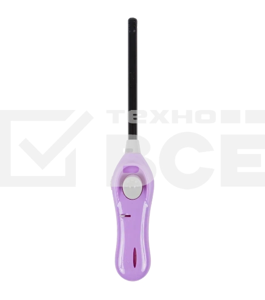 Зажигалка газовая ECOS GL-001V, фиолетовая (157797)