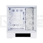 Компьютерный корпус ZALMAN P40 DS, ATX, белый, WINDOW, 9.1-inch LCD screen, 2xCombo(2.5” or 3.5”), 1x2.5”, 1xUSB TYPE-C, 2xUSB 3.0, SIDE 3x120мм ARGb, REAR 1x120мм ARGb, фото3