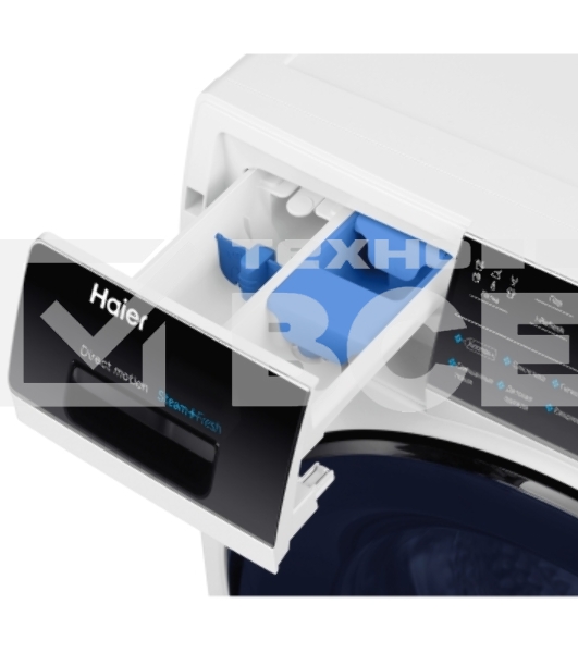Стиральная машина с сушкой Haier HWD100-B14979 белая, загрузка фронтальная 10кг, 1400 об/мин., класс: B