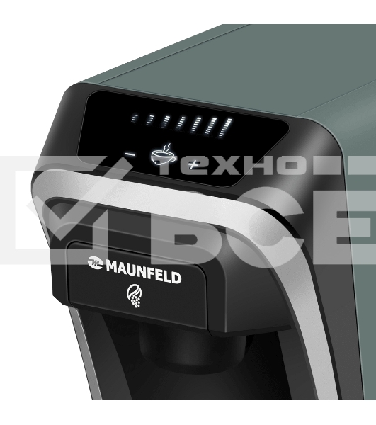 Кофеварка капсульного типа 2в1 Maunfeld MCCM-CM823GN